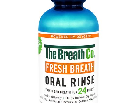 THE BREATH CO. 24 Hour FRESH BREATH ORAL RINSE - Invigorating Icy Mint غسول الفم For Sale