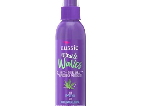 AUSSIE miracle waves frizz fighting spray vaporisateur antifrisottis with hemp seed oil ليف ان الشعر ببذور السمسم من اوسي Discount