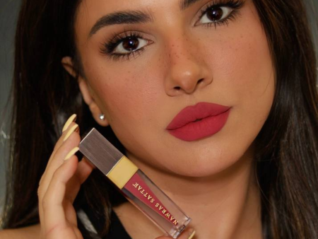 NAWRES VELMATTE LIQUID LIPSTICK Divorced احمر الشفاه فيلمات من نورس ستار ( مطلقة  ) For Sale