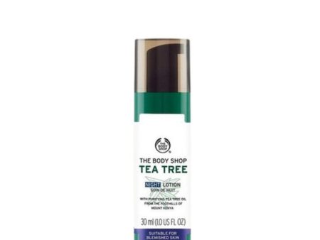 The Body Shop Tea Tree Night Lotion Sale