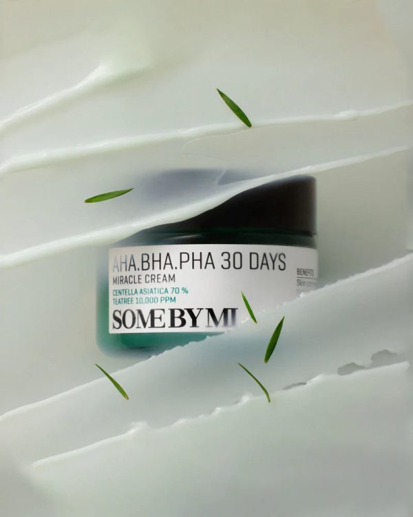 SOME BY MI AHA.BHA.PHA 30 Days Miracle Cream كريم البشرة المعجزة لتهدئة البشرة وعلاج الحبوب من سمباي مي Supply