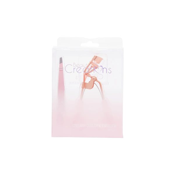 BEAUTY CREATIONS eyelash curler & tweezer ket مجموعة ادوات للعناية بالحواجب والرموش Online Hot Sale