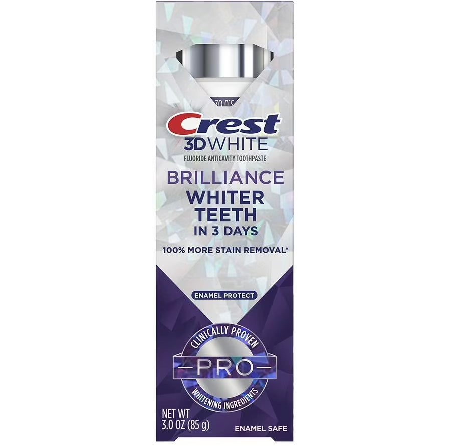 Crest 3D white Brillianc   معجون تبييض وتنظيف الاسنان من كرست Online Hot Sale