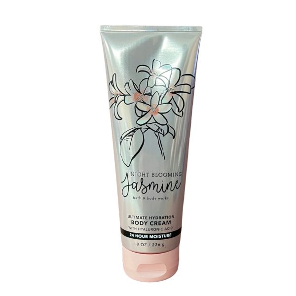 BATH AND BODY WORKS Night Blooming Yasmine Ultimate Hydration Body Cream With Hyaluronic Acid 24 Hours Moisture Online Hot Sale