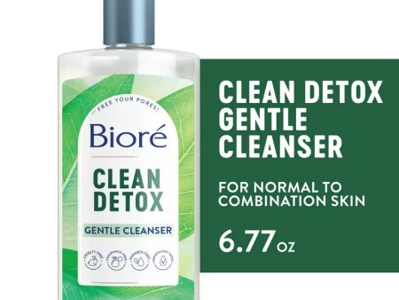 BIORE Clean Detox Gentle Face Cleanser غسول البشرة بالشاي الاخضر For Discount