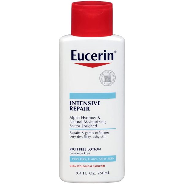 EUCERIN very dry flaky skin intensive repair lotion لوشن الترطيب والتقشير للبشرة شديدة الجفاف من يوسيرين Online Sale