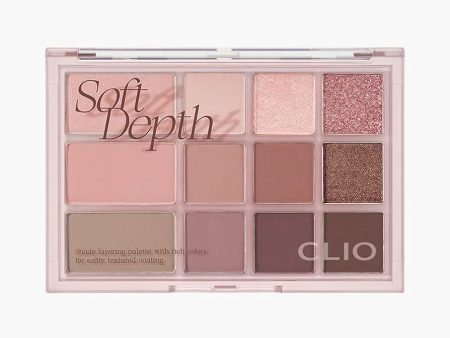 CLIO Shade & Shadow Palette 02 Soft Depth علبة ظلال Hot on Sale