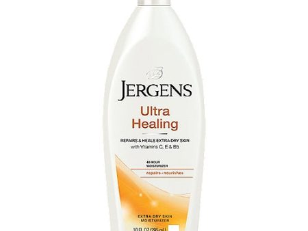 JERGENS Ultra Healing Tepairs & Heals Extra Dry Skin With Vitamin C E & B5 48 Hours Moisturizer Online