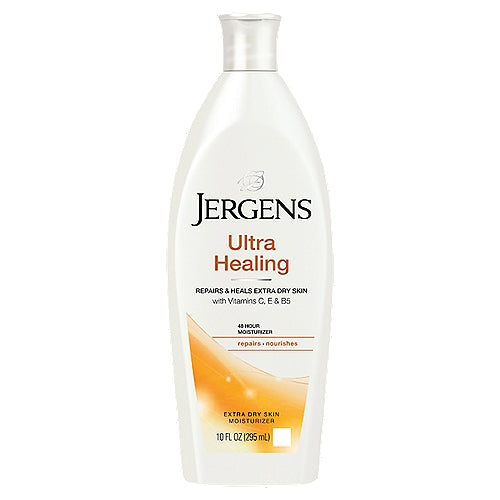 JERGENS Ultra Healing Tepairs & Heals Extra Dry Skin With Vitamin C E & B5 48 Hours Moisturizer Online