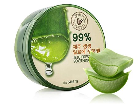 THE SAEM jeju fresh aloe soothing gel 99% جل الصبار For Discount