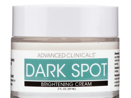 ADVANCED CLINICALS Dark Spot Brightening Cream كريم توحيد لون البشرة من ادفانسد كلينيكالز Fashion