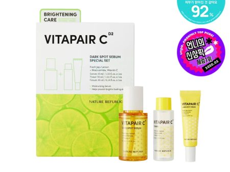 NATURE REPUBLIC Vitapair C Dark Spot Serum Special Set مجموعة العناية بالبشرة بالفيتامين سي Hot on Sale