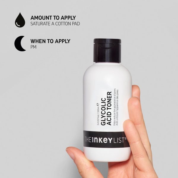 THE INKEY LIST glycolic acid toner formulated for all تونر البشرة بالكلايكوليك اسد من ذا انكي لست Discount