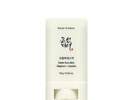 Beauty of Joseon Matte Sun Stick Mugwort + Camelia SPF50+ Hot on Sale