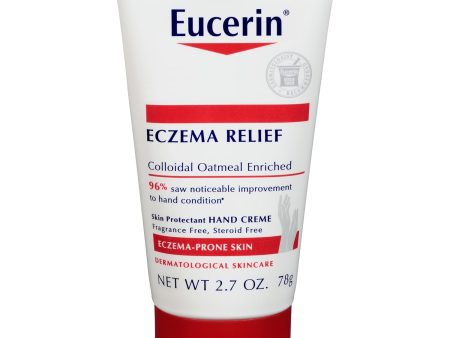 EUCERIN eczema relief hand cream كريم اليدين لعلاج الاكزيما من يوسرين Supply