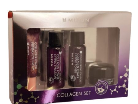 MIZON Collagen Miniature Set 2 مجموعه العنايه بالبشرة بالكولاجين Fashion