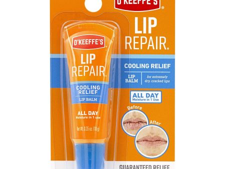 O KEEFFE S Lip Repair Cooling Relief LIP BALM {Tube} مرطب الشفاه Online