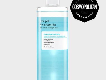 COSRX Low pH Niacinamide Micellar Cleansing Water ماء الميسلار لتنظيف البشرة من كوزركس Hot on Sale