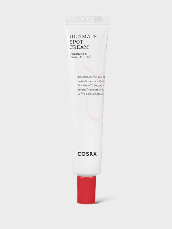 COSRX Ultimate Spot Cream Calming & CentellAC-RX علاج حب الشباب الموضعي Fashion