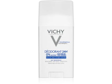 VICHY 24 Hour Mineral Aluminium Free Deodorant Stick for Sensitive Skin on Sale