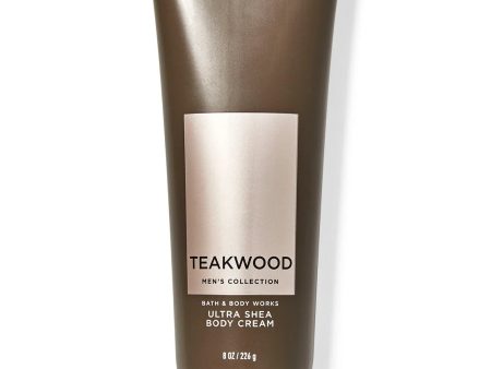 BATH AND BODY WORKS teakwood men s collection ultra shea body cream كريم الجسم من باث اند بودي ووركس Online Hot Sale