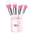 IT BRUSHS For Ultra Limited Edition Rose Marble Complexion Brush Set Supply