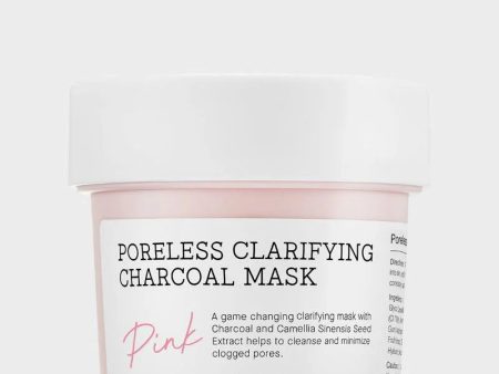 COSRX Poreless Clarifying Charcoal Mask Pink قناع منقي بالفحم الوردي من كوزركس Supply