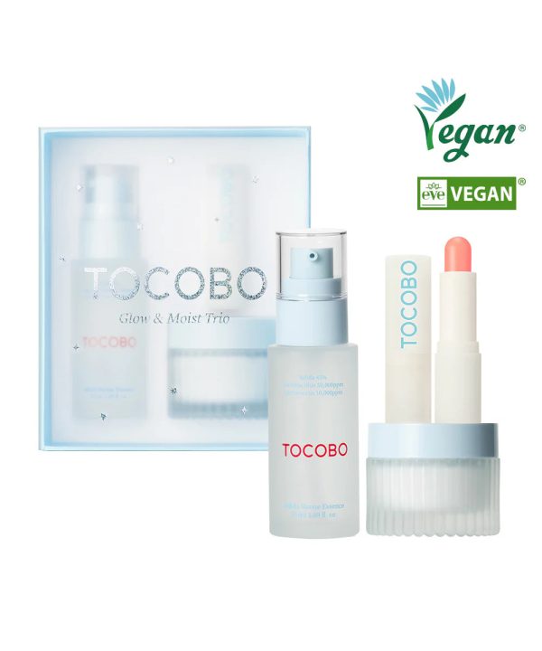 TOCOBO Glow & Moist Trio بكج النضارة من توكوبو Online now