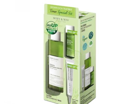 MARY & MAY - VEGAN CICA TEATREE TONER SPECIAL SET Fashion