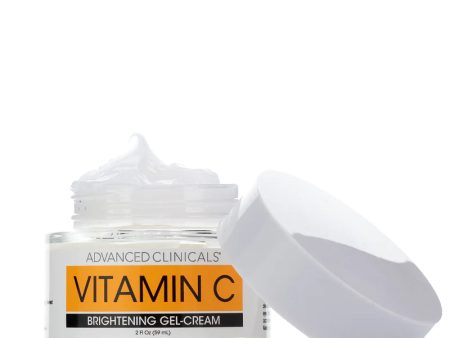 ADVANCED CLINICALS Vitamin C Brightening Gel-Cream كريم بالفيتامين سي Cheap