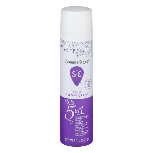 SUMMER EVE Ultra Freshining Spray Deo 5 in 1 سبري مانع للتعرق For Cheap