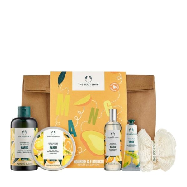 The Body Shop Mango Nourish & Flourish Big Gift Bag Hot on Sale