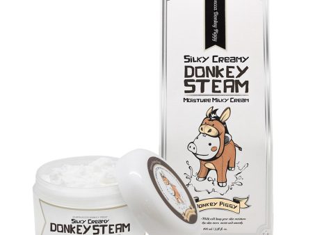 Elizavecca Silky Creamy Donkey Steam Moisture Milky Cream Hot on Sale