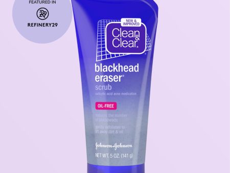 CLEAN & CLEAR blackhead eraser scrub oil free مقشر البشرة لعلاج الرؤوس السوداء من كلين اند كلير Fashion