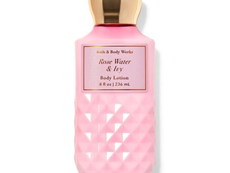 BATH AND BODY WORKS Rose water & lvy 24-Hr Moisture Body Lotion لوشن الجسم من باث اند بودي ووركس For Sale