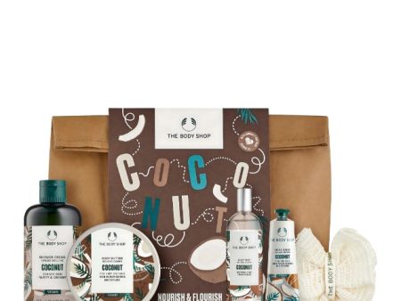 The Body Shop Coconut Nourish & Flourish Big Gift Bag For Discount