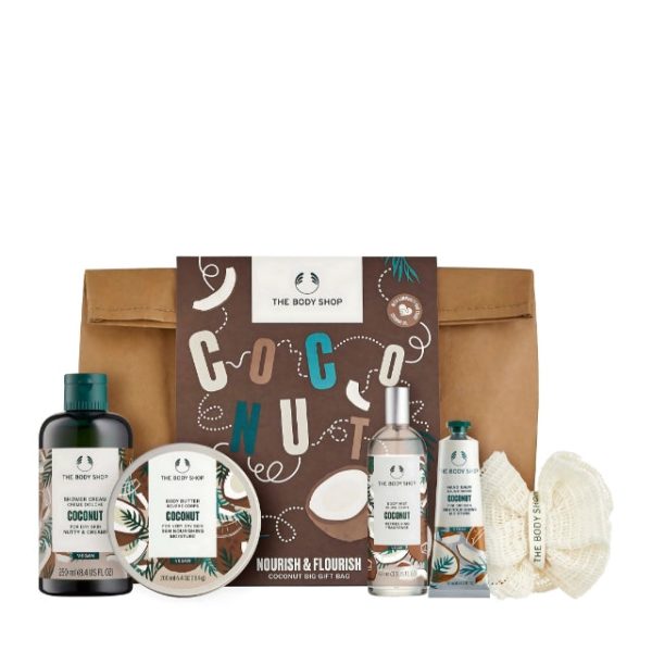 The Body Shop Coconut Nourish & Flourish Big Gift Bag For Discount