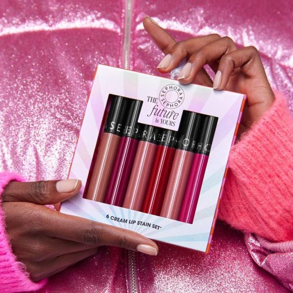 SEPHORA the future is yours 6 cream lip stain set For Cheap