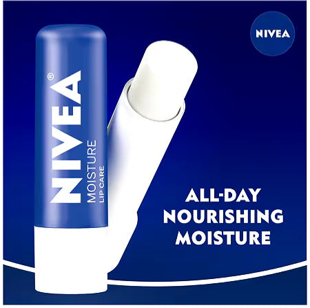 NIVEA Moisture Lip Care 2 Pack مرطب الشفاه Sale