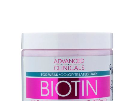 ADVANCED CLINICALS Biotin Hair Repair Mask ماسك الشعر بالبايوتين من ادفانسد كلينيكالز Online