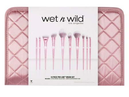 WET N WILD Lost Angeles 10 Piece Pro Line Brush Set Discount