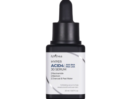 ISNTREE hyper acid 4 aha bha pha lha niacinamide allantoin charcoal & peat water Fashion