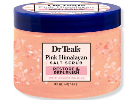 DR TEALS pink himalayan salt scrub restore & replenish مقشر الجسم بملح الهملايا الوردي Fashion