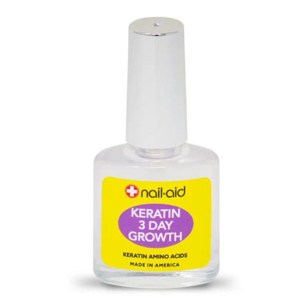 + NAIL AID keratin 3 day growth keratin amino acide formula معالج الاظافر بالكيراتين من نيل ايد Sale