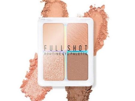 A PIEU Full Shot Routin Eye Palette Glam Shine Mood 01 شدو بالت من ايبيو For Cheap