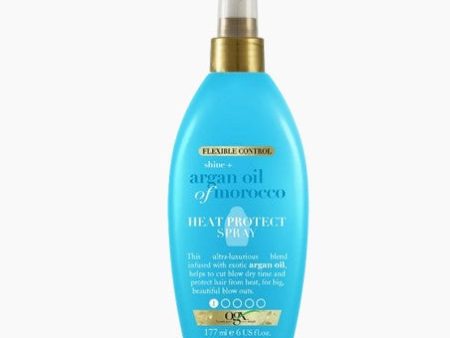 OGX argan oil of morocco heat protect spray سبريه بزيت الاركان المغربي لحماية الشعر من الحرارة من او جي اكس Sale