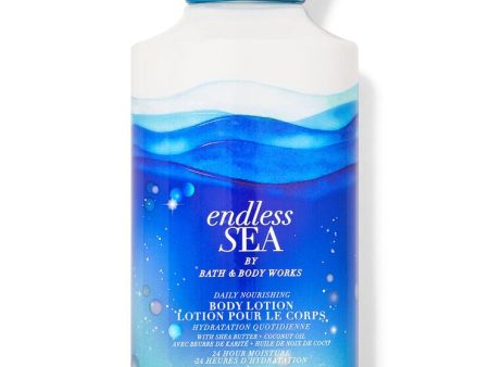 BATH AND BODY WORKS Endless Sea Daily Nourishing Body Lotion With Shea Butter + Coconut Oil 24 Hours Moisture Cheap