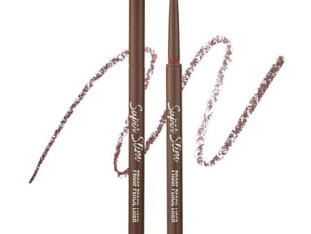 ETUDE HOUSE Super Slim Proof Gel Pencil Liner 02 Choco Brown كحل بني من ايتود هاوس Online