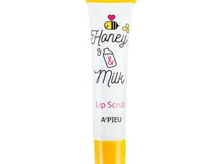 A PIEU Honey Milk Lip Scrub مقشر حليب العسل من ايبيو on Sale