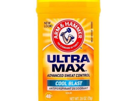 ARM & HAMMER ULTRAMAX Anti-Perspirant Deodorant Solid Cool Blast ديودرنت مزيل التعرق Online now